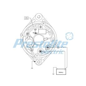 20100887 Prestolite generátor