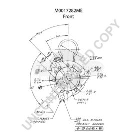 M0017282ME Prestolite önindító