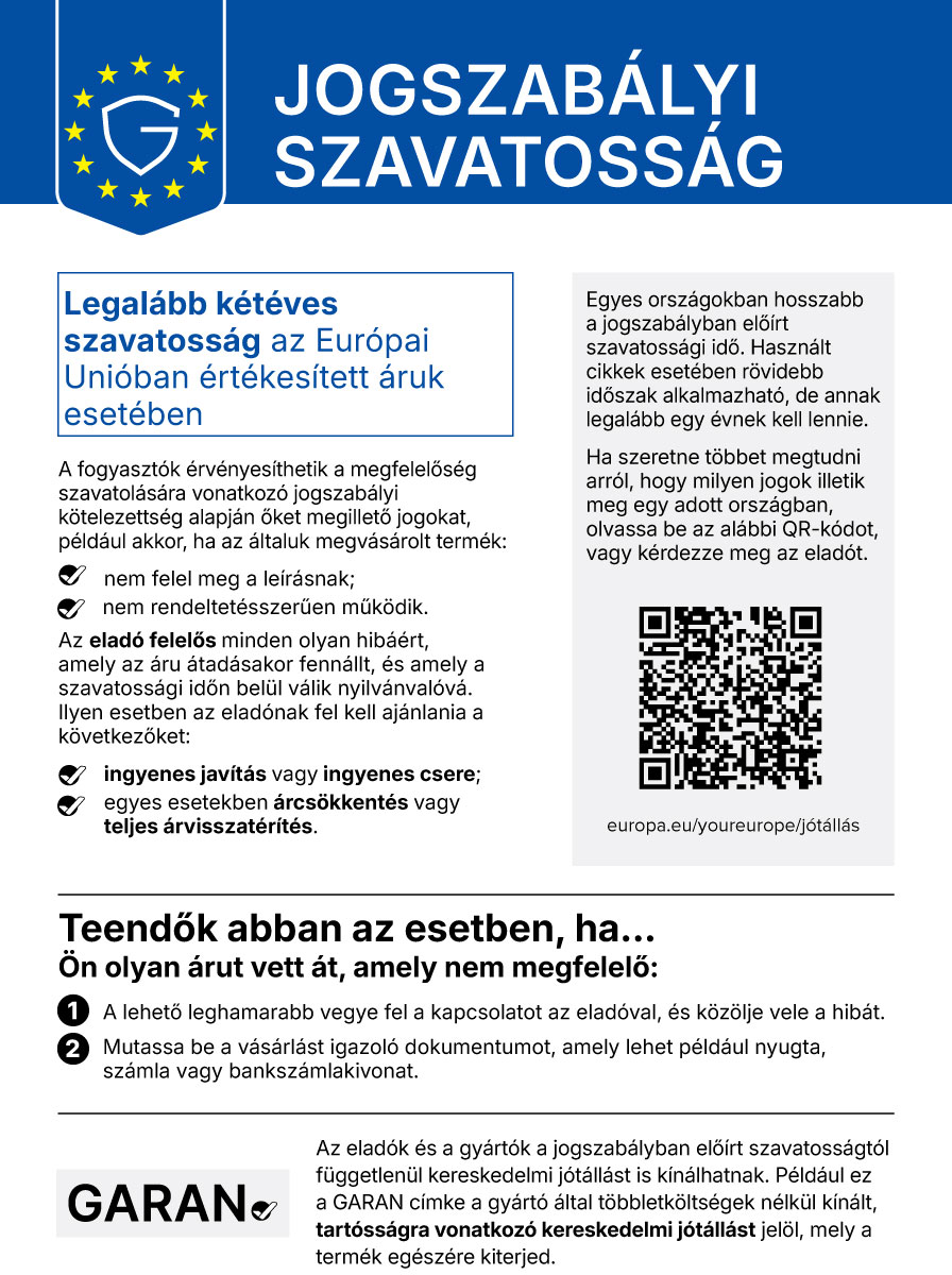 EU jogszabályi szavatosság