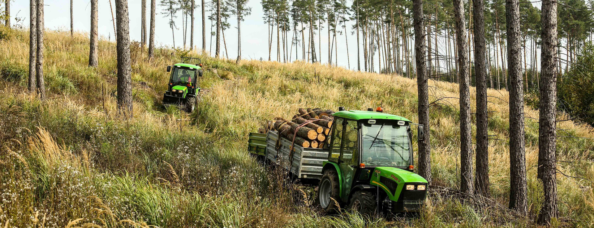 Šálek kistraktorok